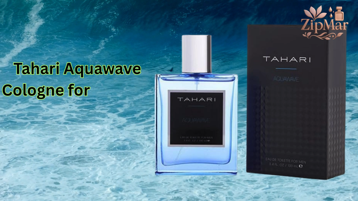 New Tahari Aqua Wave Eau de Toilette for Men 3.4fl.oz Fresh