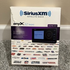 Sirius XM Satellite Radio OnyX ez Radio With Home Kit NEW