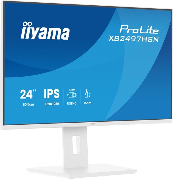 iiyama Prolite XB2497HSN-W1 23.8 Zoll Full HD 16:9 120 Hz Touch Monitor-image