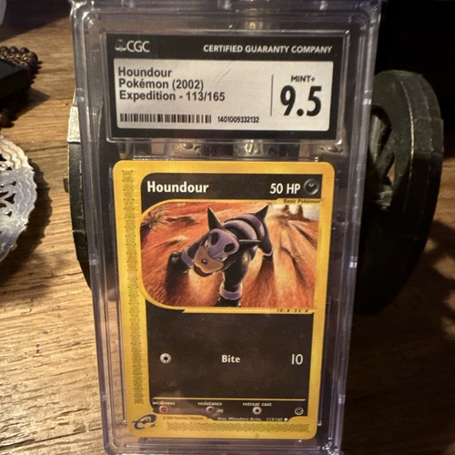 Houndour graded CGC 9.5 for sale on eBay