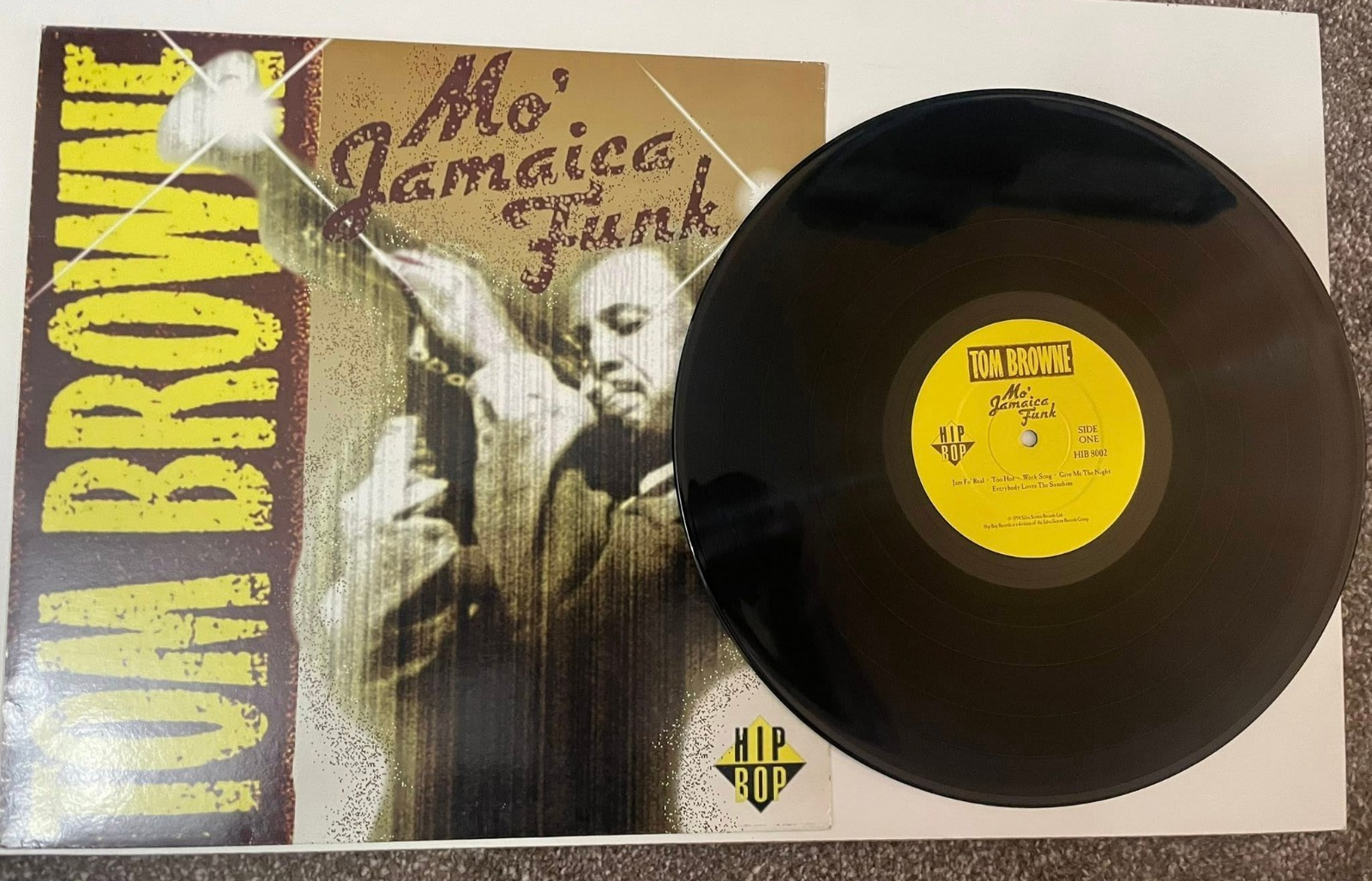 Tom Browne – Mo' Jamaica Funk Vinyl LP 1994 EX