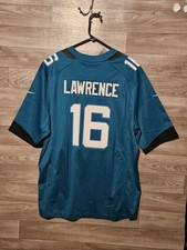 Jacksonville Jaguars Trevor Lawrence Mens Authentic Nike On Field Jersey Size XL