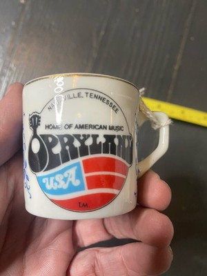 vintage Opryland USA souvenir ceramic mini mug or shot glass