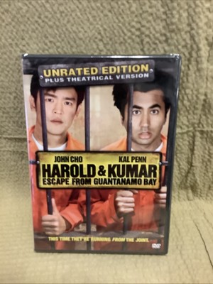 Harold & Kumar Escape From Guantanamo Bay (DVD, 2008) UNRATED