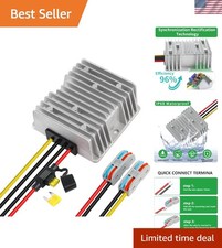 20A Waterproof DC Voltage Converter 240W for Golf Cart - Safe Transformer