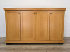 SIDEBOARD John Lewis Accent Range Cabinet 4 Door Cupboard Shelves FREE DELIVERY