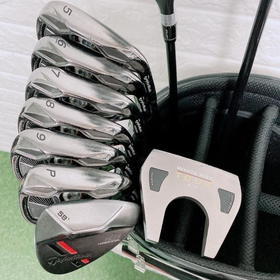Taylormade Club Set 1W 5W 4H 5-9i Pw 56 PT 10pc Graphite & Steel Stiff & Rrgular - Image 4 of 4