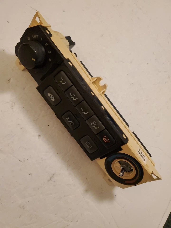 Unidad de control de clima de calefacción de aire acondicionado Honda Accord 1998-2000 OEM falta perilla Foto 4 de 4