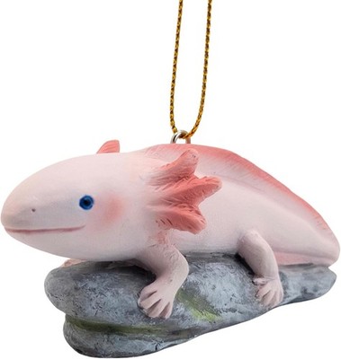Axolotl Pink Salamander Christmas Tree Cute Ornament