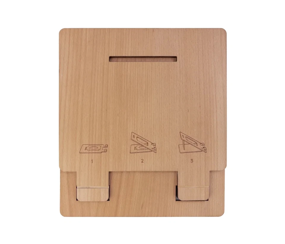 Logitech Soporte de Madera para Portátil Soporte Ergonómico Portátil Ajustable (Nuevo en Caja) Foto 3 de 4