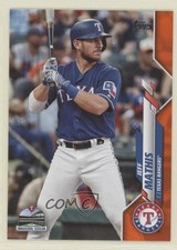 2020 Topps Wal-Mart Orange Border /99 Jeff Mathis #645 0c4