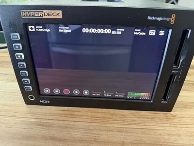 Blackmagic HyperDeck Extreme 4K HDR Broadcast Deck Recorder HYPERD/RSTEX4KHDR