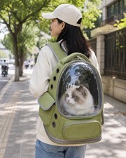 Pet Cat Carrier Backpack With View Port