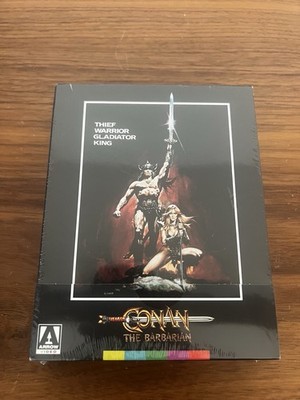 Conan The Barbarian Standart  Blu-ray OOP Limited Edition Arrow