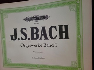 Bach Orgelwerke 1 Ed Peters
