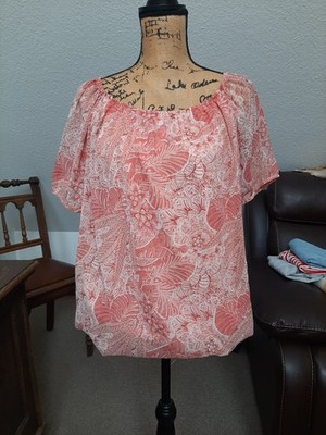 NEUE BLUSE VON LAURA TORELLI  GR.M HINGUCKER TOP