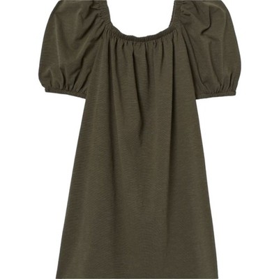 H&M Plus Size 4X Puff Sleeve Dress Flowy Cottagecore Romantic Womens Plus Size