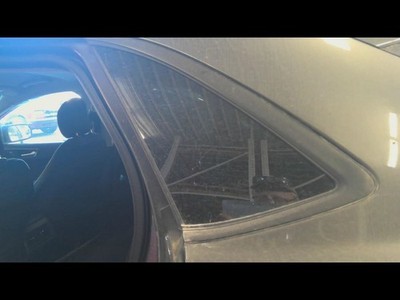 (LOCAL PICKUP ONLY) Driver Quarter Glass Privacy Tint Black Moulding Fits 15-23 