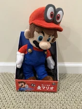 Super Mario Odyssey Sanei Plush Brand New Mario Nintendo Japan Switch