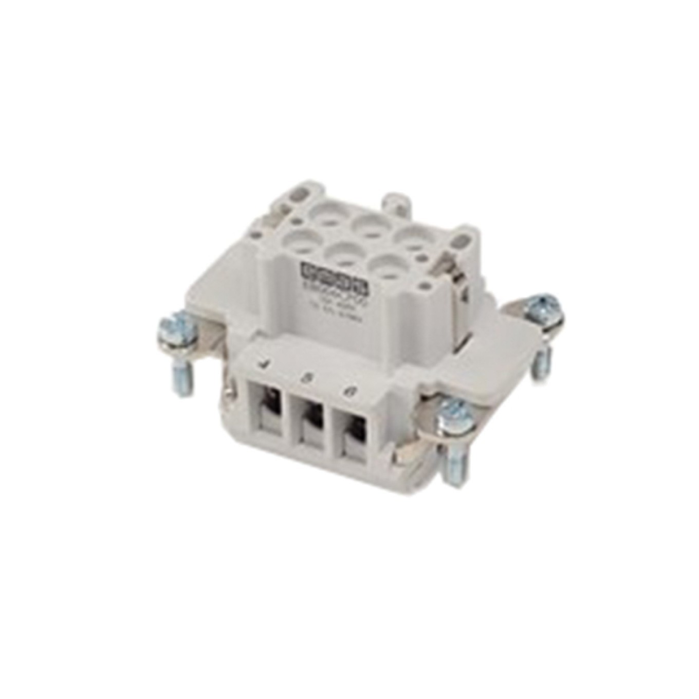 Female Insert for Metal Lid, 6 Pin, 16A T0-EB006CP00