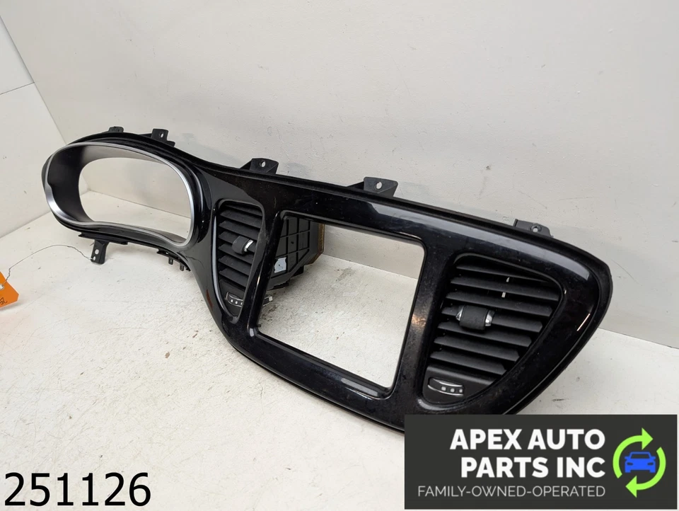 OEM 2013 Dodge Dart 1.4L SPEEDOMETER CLUSTER SCREEN DASH TRIM BEZEL PANEL — 第 2/4 张图片
