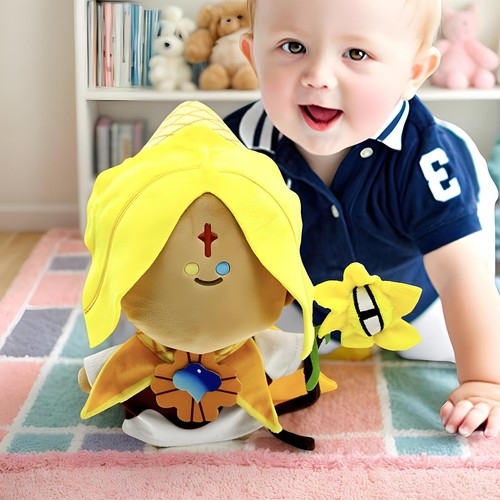 Pure Vanilla Cookie Plush Doll Cookie Run Kingdom Game Figure Collection Doll - Picture 10 of 11