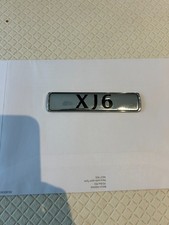 Jaguar XJ Chrome Boot badge X350 X358 2003-2009