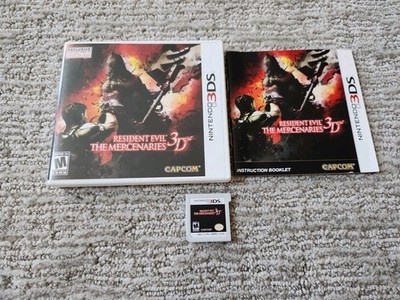 3ds - Resident Evil 3d the Mercenaries Nintendo 3ds Complete Ships TODAY!