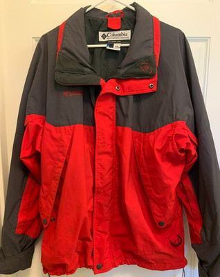 Columbia Coat Jacket Core Interchange Summit Zone Full Zip F4 XM 7235 Red XL