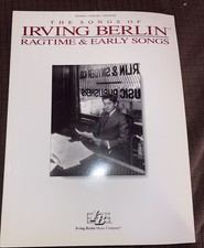 Irving Berlin Songbook Sheet Music Ragtime Early Songs Piano Vocal Music NEW
