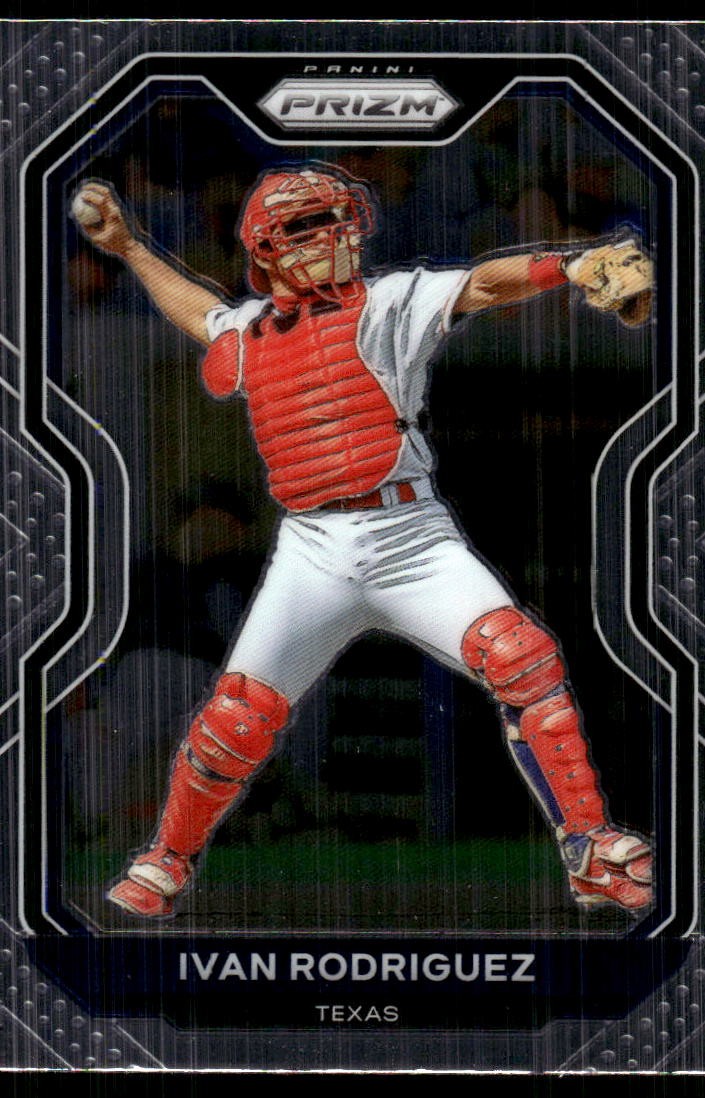 Ivan Rodriguez 2021 Panini Prizm #2 Rangers FREE SHIPPING StackedPacks
