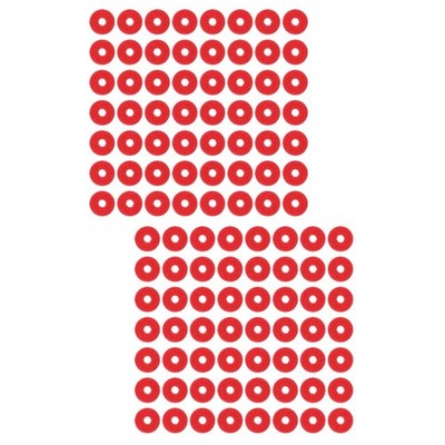  2 Count Tasten Aufkleber Klavier Unterlegscheibe -Tuning -Werkzeug