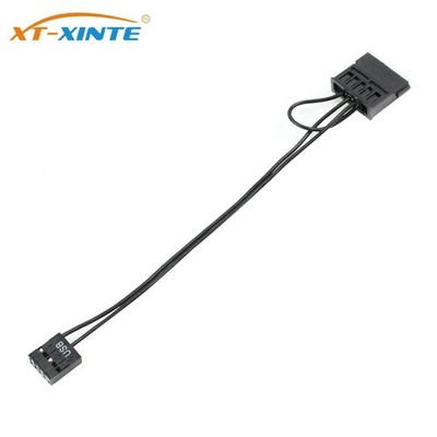 For ITX Motherboard 30CM 9 Pin USB Adapter to SATA SSD 2.5 Inch SSD Power Cable
