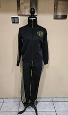Sharny Julius SJ Glitter Ribbon Women's Track Suit Jacket Pants Size XS