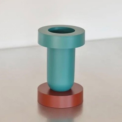 Ettore Sottsass MIRTO Flower Vase Marutomi 90s Resin, Polyurethane Coating