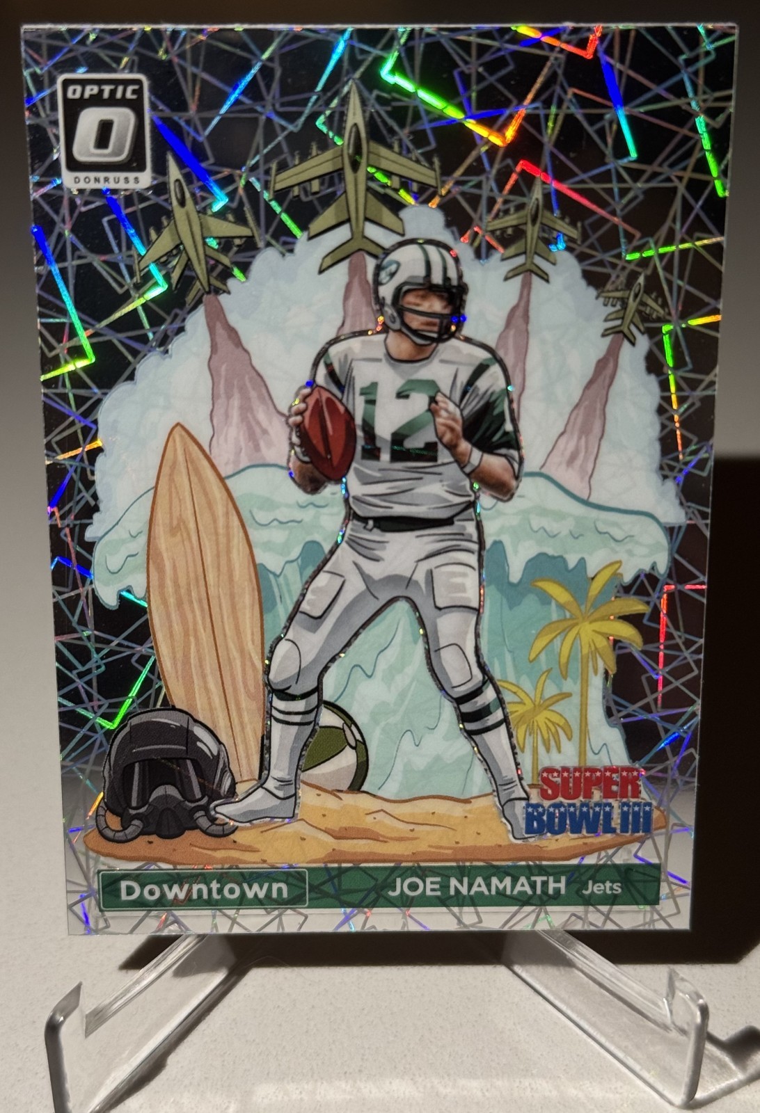 2023 Donruss Optic - Joe Namath - Super Bowl Downtown - SSP!