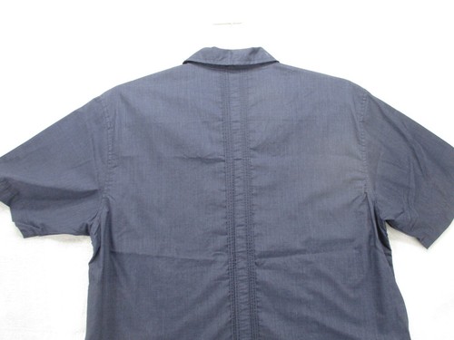UnionBay Button Up Shirt Men's Medium Blue with Embroidered Chest - Picture 12 of 13