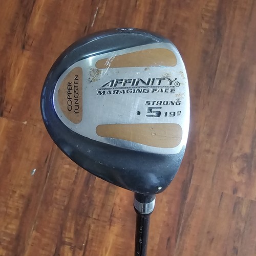 Affinity Maraging Face Copper Tungsten 5/19° Wood RH Steel Titanium 43.5" Club - Picture 13 of 13