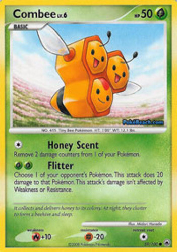 Pokemon - Combee - 59/100 - Common - Majestic Dawn - NM