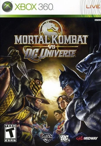 Mortal Kombat Vs. DC Universe - Microsoft Xbox 360 CIB Complete Tested Read