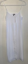 NWT ASOS  White Slip Gown Sz 4 Petite