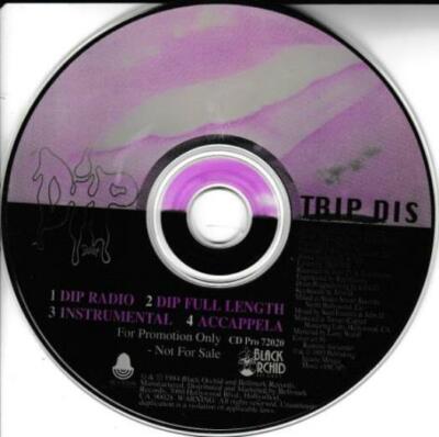 Trip Dis: Dis PROMO MUSIC AUDIO CD Radio Full Length Instrumental Accappela rap