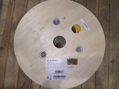 BLACKBOX EVNSL0272YL-1000 250MHZ 26AWG YELLOW 1000FT-305M