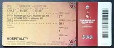 mint TICKET Club World Cup 17/12/2019 Al Sadd-Tunis & Flamengo-Al Hilal 4/5 # 14
