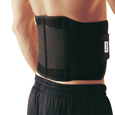 Neoprene Double Pull Magnetic Lumbar Support Lower Back Belt Brace - Pain Relief