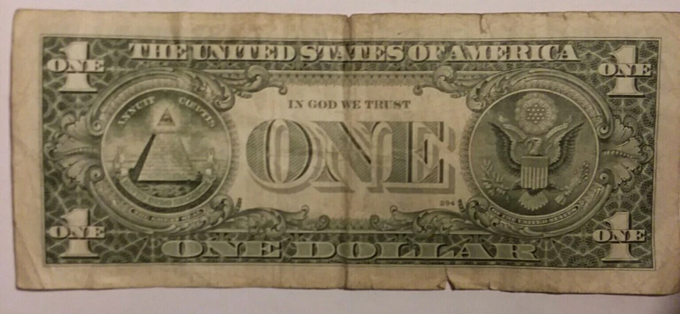 Fancy Serial Number 2009 $1 Note Birthday Anniversary Date: Jan. 6th 1965 - Image 3 of 3