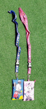 2Mickey Minnie Mouse Lanyard Disney Licensed Zipper Wallet Pouch ID Badge Holder