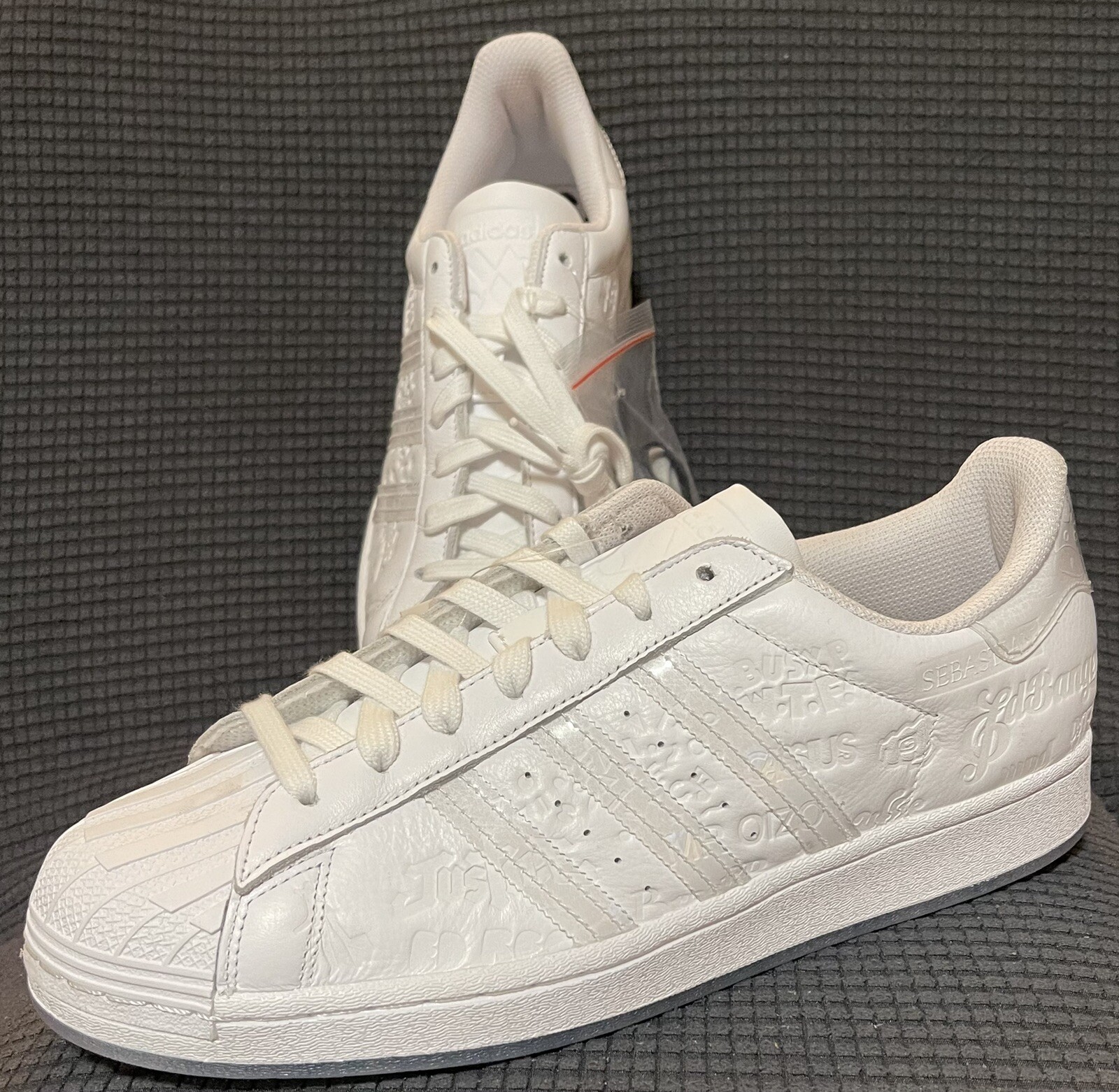 Size 10 - adidas Superstar x Ed Banger Cloud White for sale online | eBay