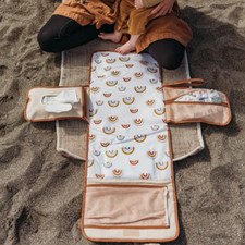Portable Baby Changing Pad - Non-Toxic, Foldable, Waterproof, Travel Smart