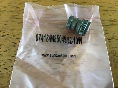 SUNBANK M85049/62-10W Backshell Adapter. MIL-SPEC